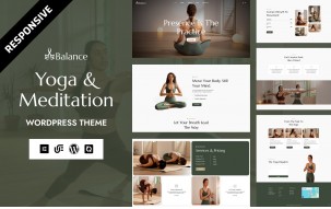 Balance - Yoga, Fitness & Meditation WordPress Elementor Theme