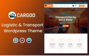 Cargoo &ndash; Responsive Transport & Logistics WordPress Theme