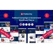 Politic City &ndash; Political Campaign & Government WordPress Theme