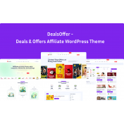 Dealsoffer Coupons - Offers, Deals and Coupons Affiliate WordPress Theme