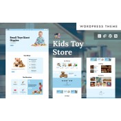 Timber Toy - Kids Care & Toys Store WooCommerce WordPress Elementor Responsive Theme