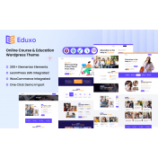 Eduxo - Online Courses and Education WordPress Theme