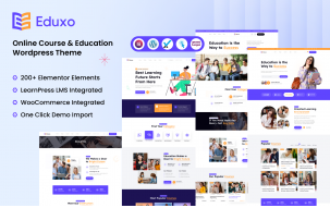 Eduxo - Online Courses and Education WordPress Theme