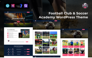 Kickora &ndash; Football Club & Soccer Academy WordPress Theme
