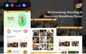 PawHaven &ndash; Pet Grooming, Boarding & Veterinary WordPress Theme