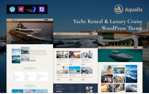 Aqualis &ndash; Yacht Rental & Luxury Cruise WordPress Theme