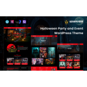 HuwntFest &ndash; Halloween Party & Event WordPress Theme