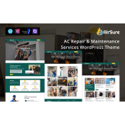 AirSure &ndash; AC Repair & Maintenance Services WordPress Theme