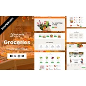 Groceria - Grocery and Fruits and Vegetables WooCommerce WordPress Elementor Theme
