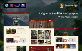 PeaceAlign &ndash; Religion & Buddhist Multipurpose WordPress Theme