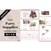 PartyiQ - Event Making Holiday Party Website WordPress Elementor Theme