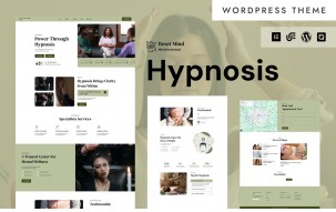 Reset Mind - Hypnosis And Meditation Services WordPress Elementor Theme