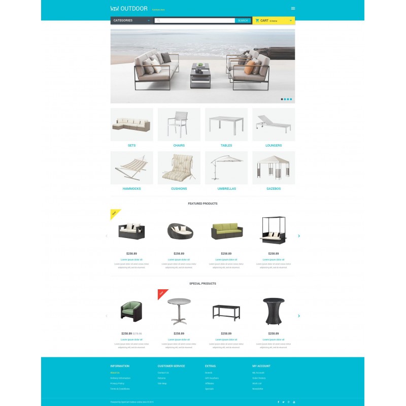 Furniture Responsive Shop Template