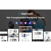HairCraft - Hair Transplant And Hair Care Multipurpose Responsive WordPress Theme