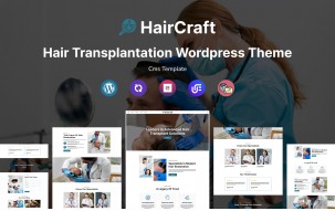 HairCraft - Hair Transplant And Hair Care Multipurpose Responsive WordPress Theme