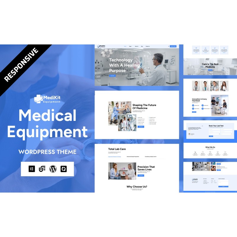 Medikit - Medical Equipment WordPress Elementor Theme