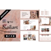 Nails - Nail Salon & Nail Art WordPress Elementor Theme