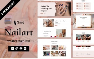Nails - Nail Salon & Nail Art WordPress Elementor Theme