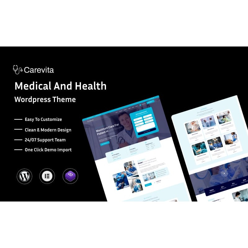 Carevita - Medical And Health WordPress Theme