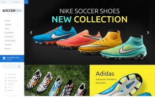 SoccerPro Shop Template