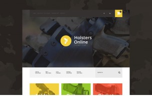 Holsters Online Store Shop Template