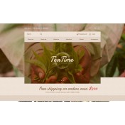 Tea Time Shop Template