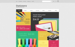 Stationery Shop Template