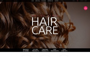 Hair Care Shop Template