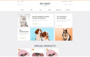 Pet Shop Shop Template