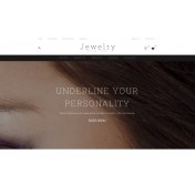 Jewelry Showcase Shop Template