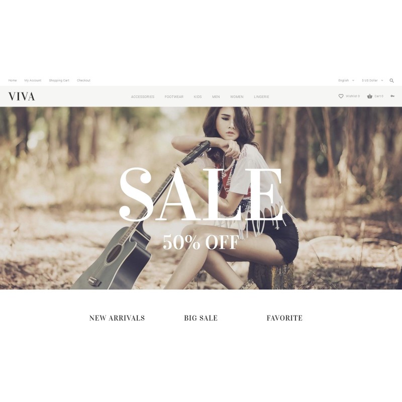 VIVA Shop Template