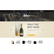 Wines Shop Template