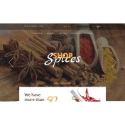 Spices Shop Shop Template