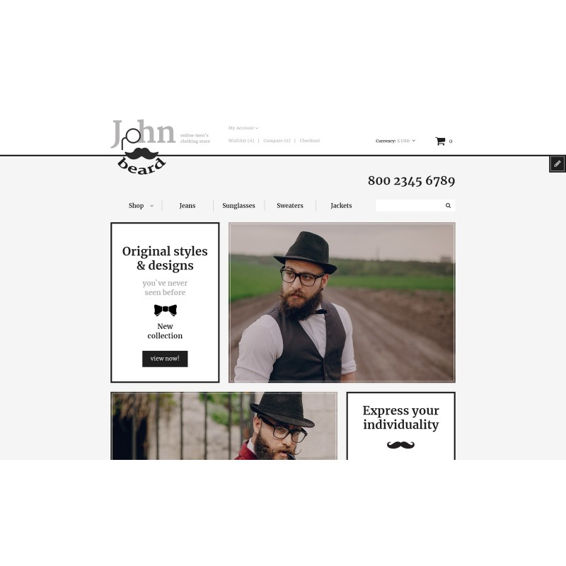 Fashion Store Responsive Shop Template