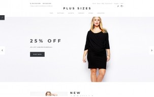 Plus Sizes Shop Template