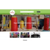 Sewing Store Shop Template
