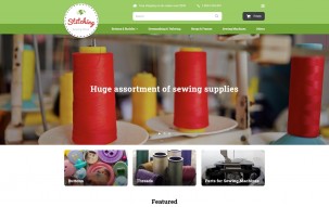 Sewing Store Shop Template