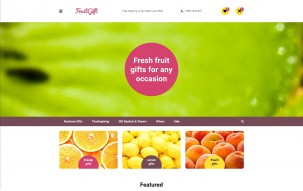 Fruit Gifts Shop Template