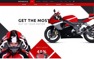 Motorcycle Shop Template