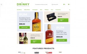 Drinky Shop Template