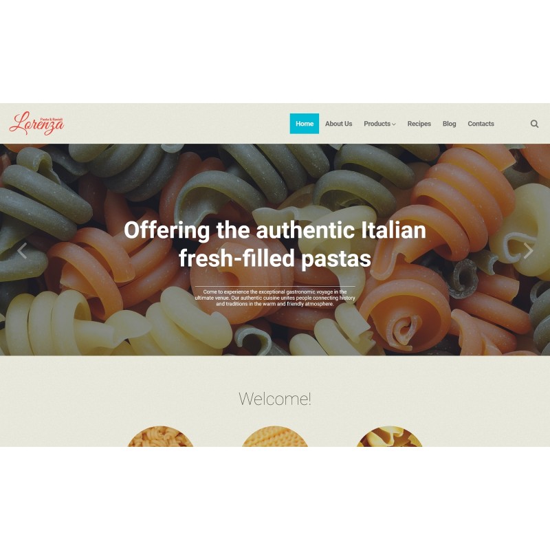 Italian Restaurant Responsive WordPress Theme