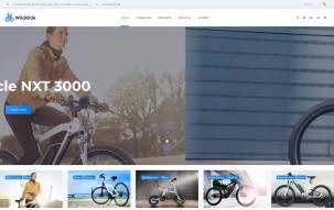 WildRide - Sports Bicycle WordPress Theme