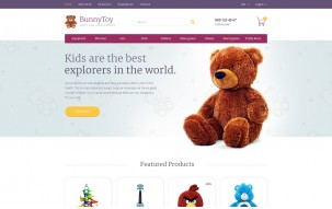 Bunny Toy Shop Template