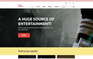 Play Games WordPress Theme