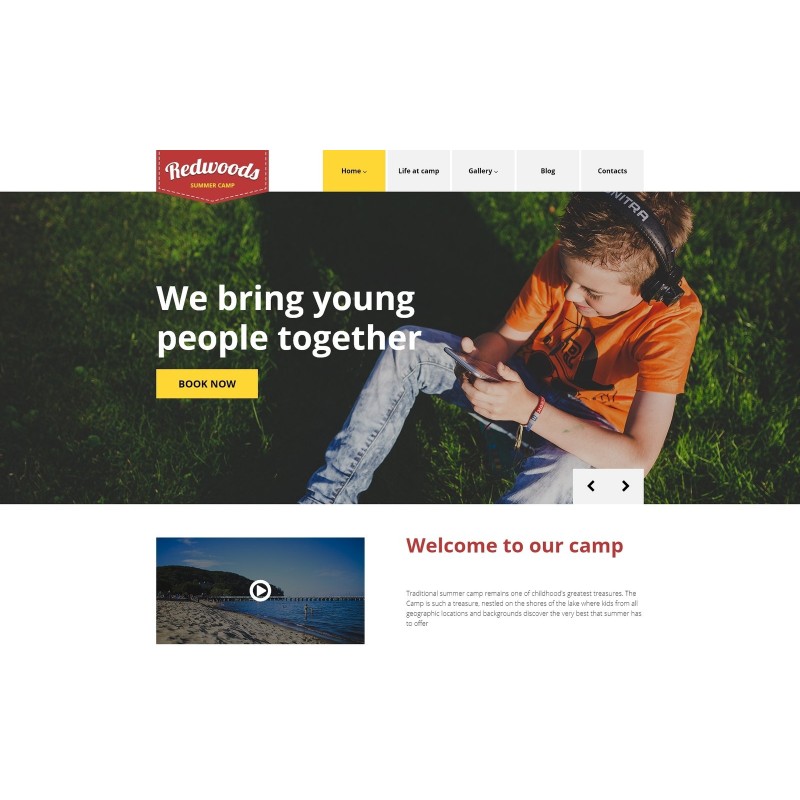 Redwoods WordPress Theme