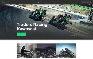 Clubstome - Sport Racing WordPress Theme