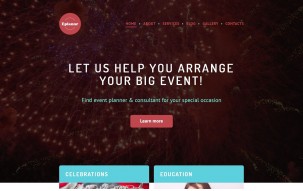 Eplannr WordPress Theme