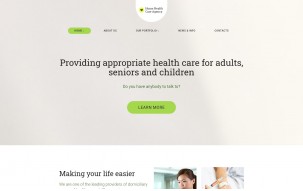 Home Health Care WordPress Theme