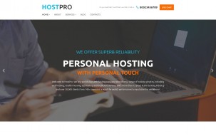 HostPro WordPress Theme