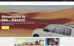 TripTastic - Travel Blog WordPress Theme